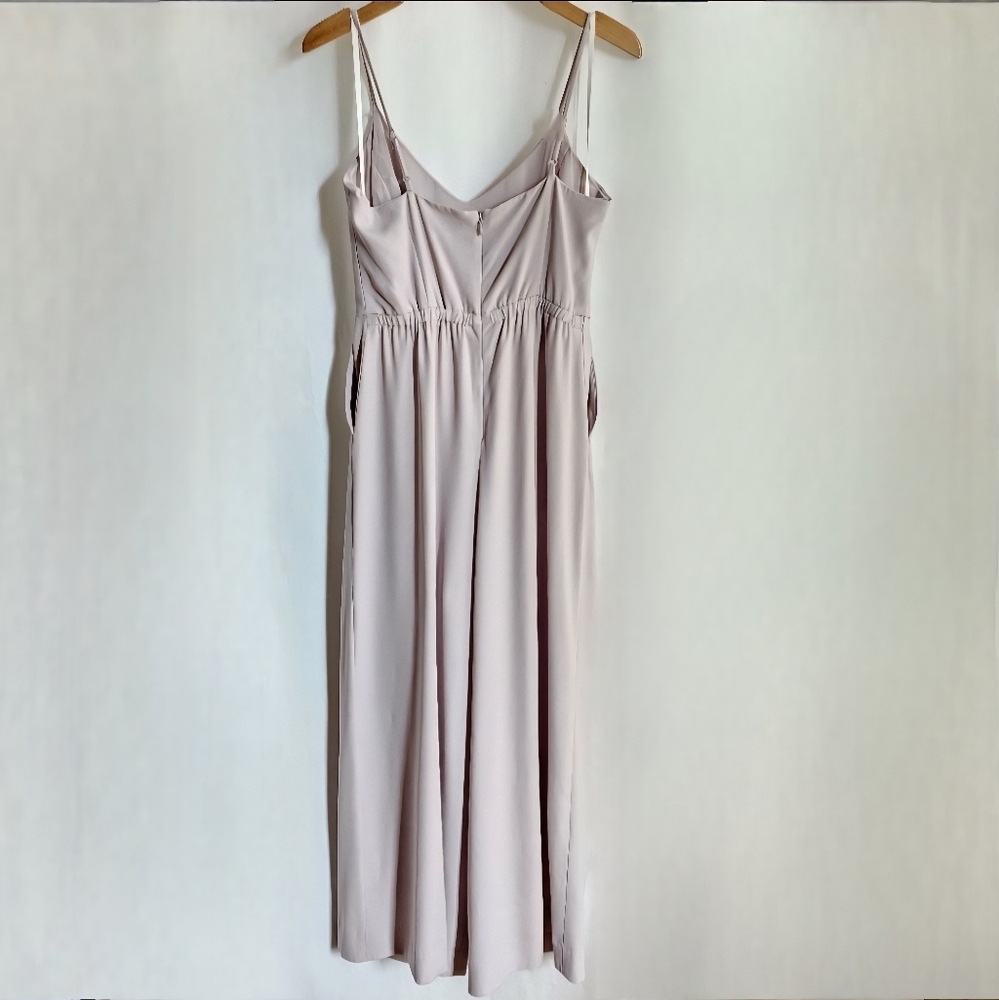 🇨🇦 Aritzia Babaton Light Purple Sleeveless Crepe Jumpsuit - Picture 3 of 14